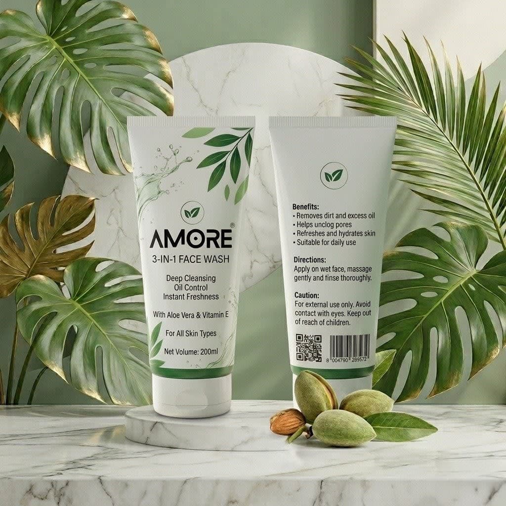 3 IN 1 FACE WASH